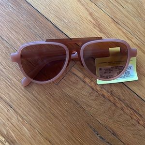 All in motion Women’s plastic Aviator polarized sunglasses. Color is pink